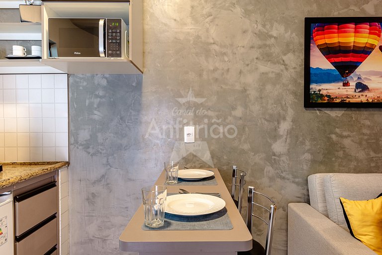 Vilinha Boituva | Mini apê com ar condicionado