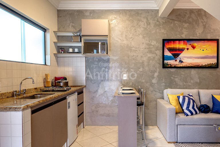 Vilinha Boituva | Mini apê com ar condicionado