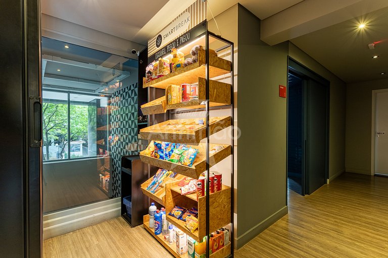Studio modernex ao Allianz Parque c/ ar cond.