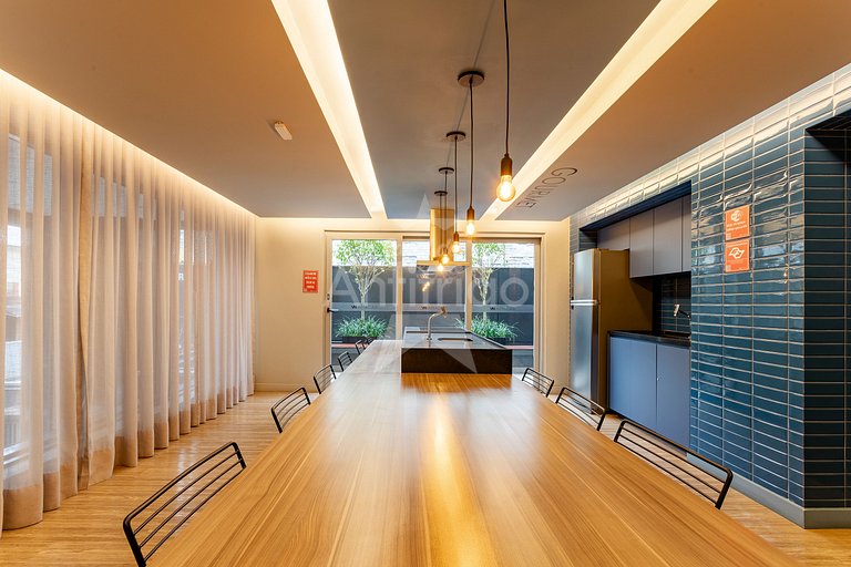 Studio modernex ao Allianz Parque c/ ar cond.