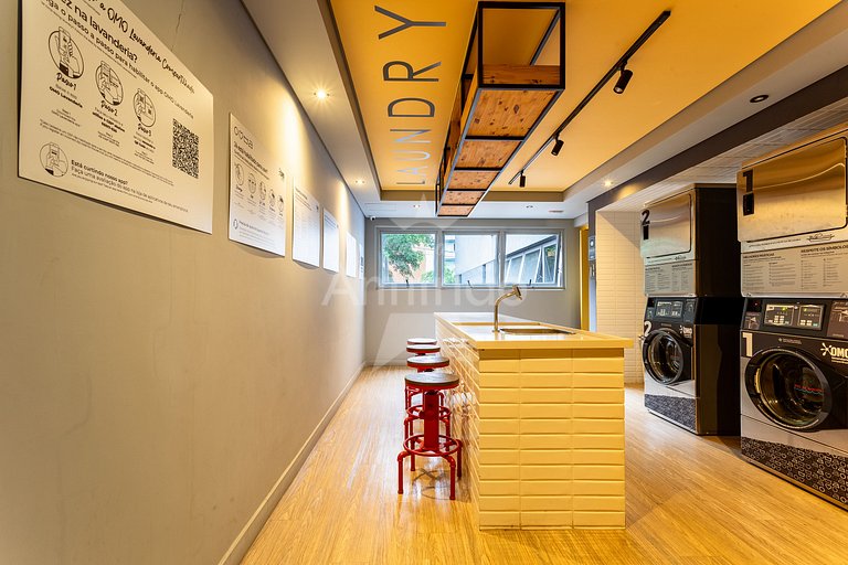 Studio modernex ao Allianz Parque c/ ar cond.