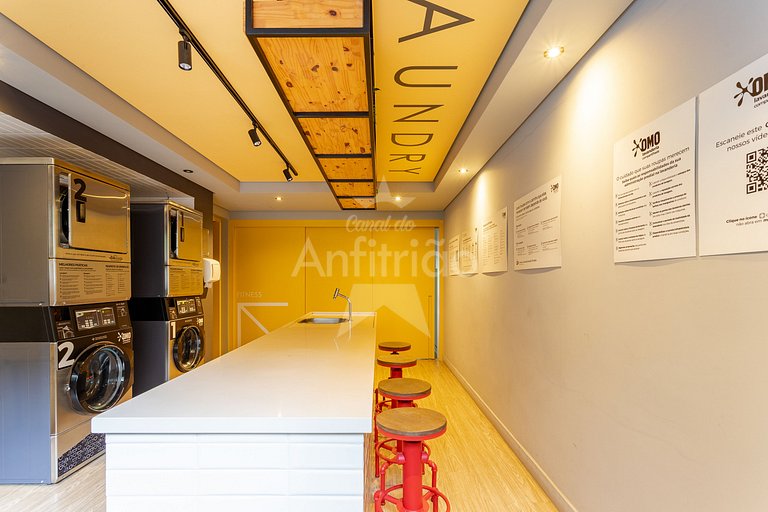 Studio modernex ao Allianz Parque c/ ar cond.
