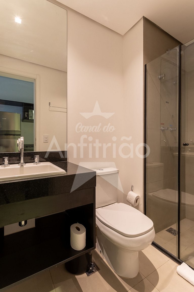 Studio modernex ao Allianz Parque c/ ar cond.