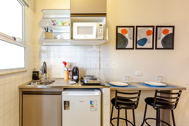 Vilinha Boituva | Mini loft com mezanino 4 pessoas