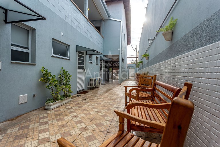 Vilinha Boituva | Mini loft com mezanino 4 pessoas