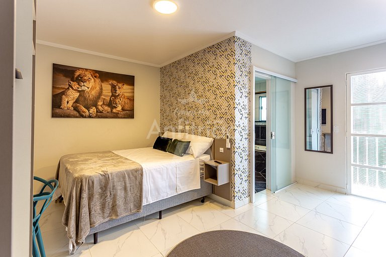 Vilinha Boituva | Apê varanda + ar e banheira hidro