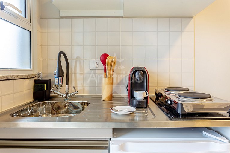 Vilinha Boituva | Apê varanda + ar e banheira hidro