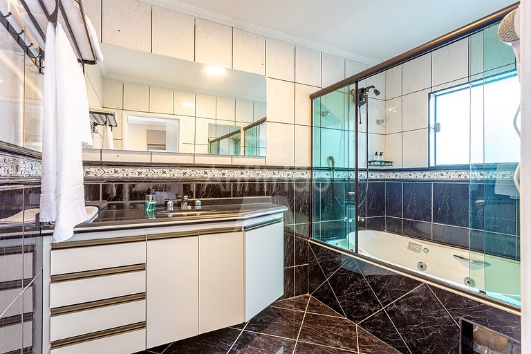 Vilinha Boituva | Apê varanda + ar e banheira hidro