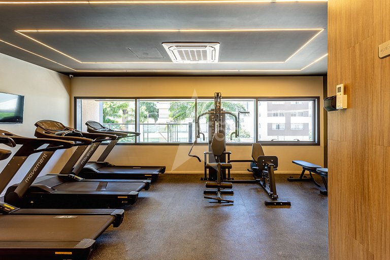 Studio a 300 m Allianz Parque com ar condicionado