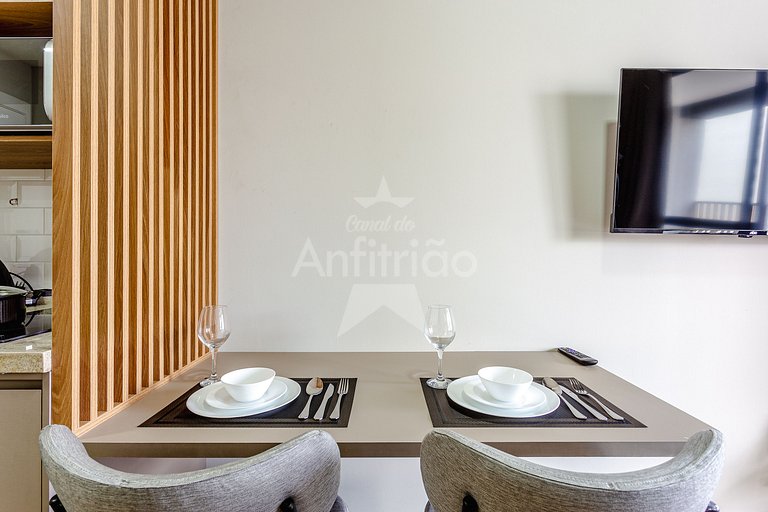 Apê top para 3 a 500 metros do Allianz com ar