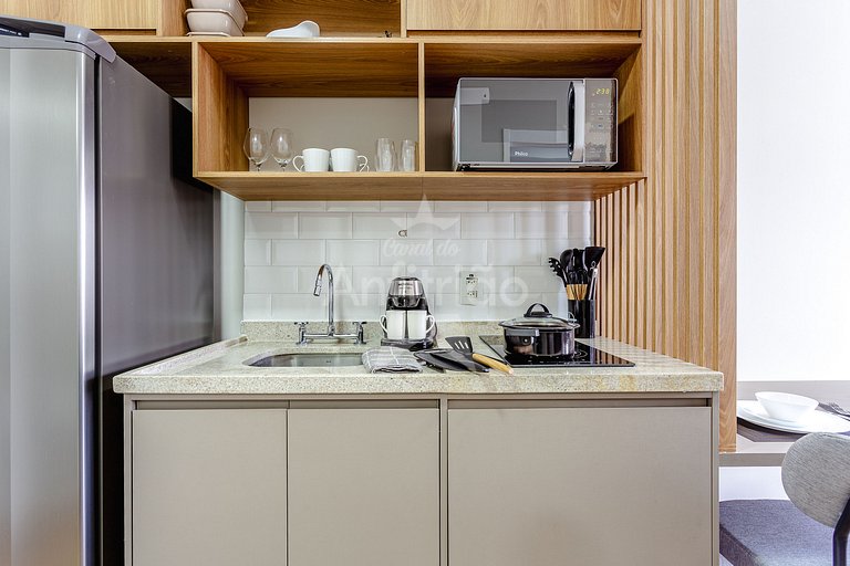 Apê top para 3 a 500 metros do Allianz com ar