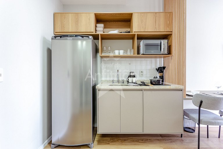 Apê top para 3 a 500 metros do Allianz com ar