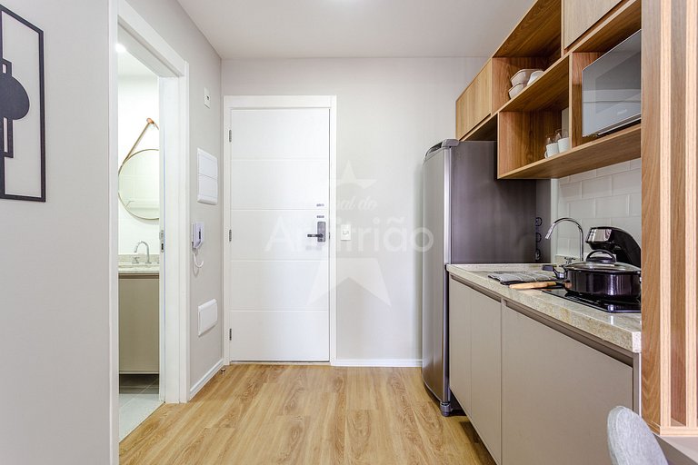 Apê top para 3 a 500 metros do Allianz com ar