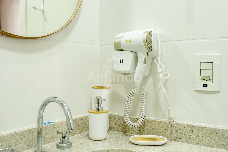 Apê top para 3 a 500 metros do Allianz com ar