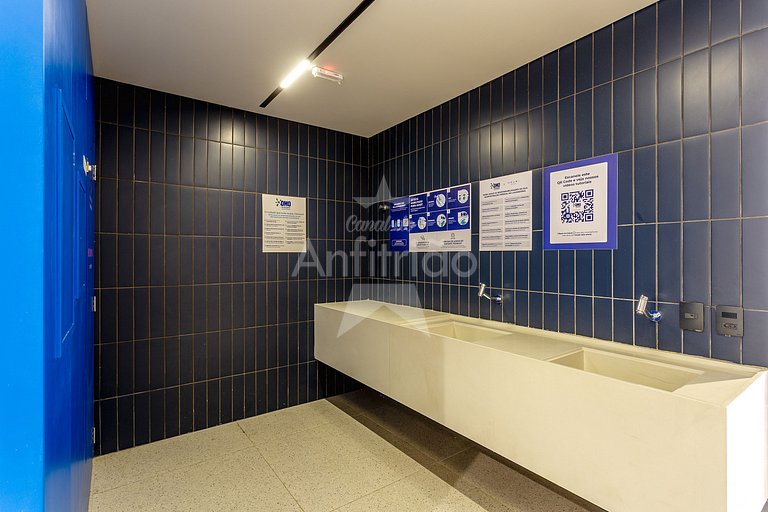 Studio próximo ao Allianz com ar condicionado