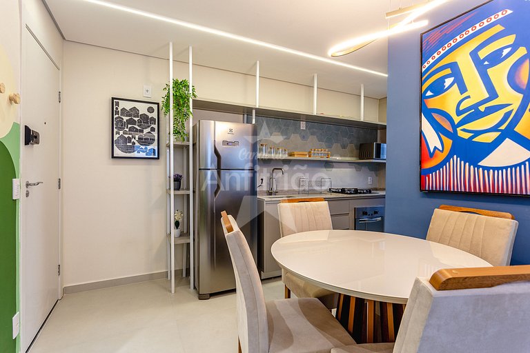 Apê de novela no 18º andar Allianz Parque