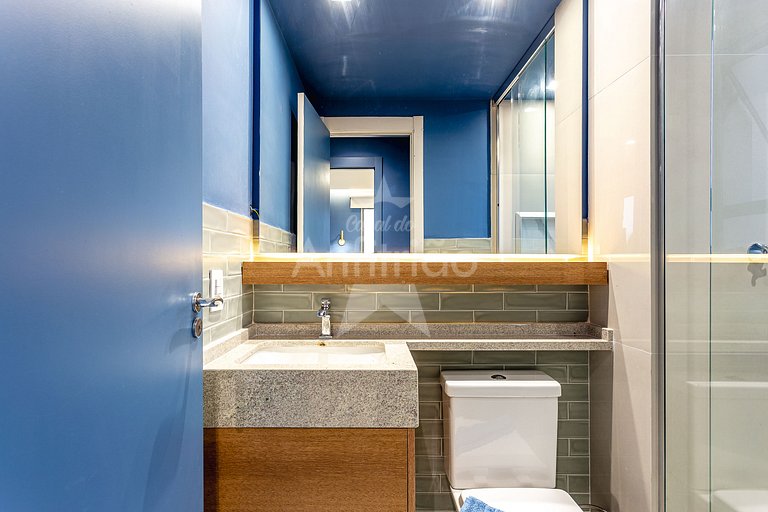 Apê de novela no 18º andar Allianz Parque