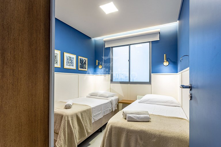 Apê de novela no 18º andar Allianz Parque