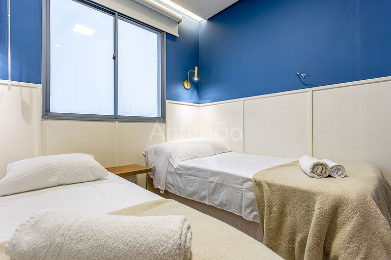 Apê de novela no 18º andar Allianz Parque