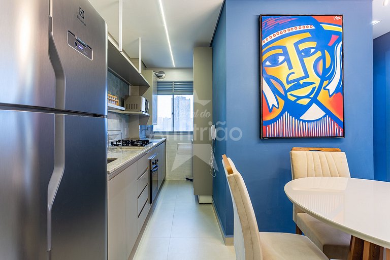 Apê de novela no 18º andar Allianz Parque