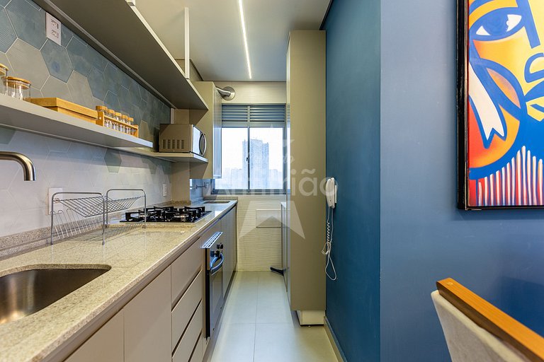 Apê de novela no 18º andar Allianz Parque