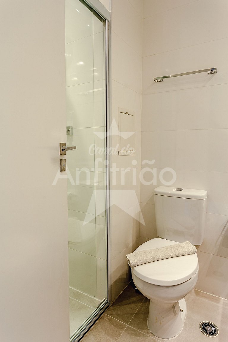 Studio próximo ao Allianz com ar condicionado