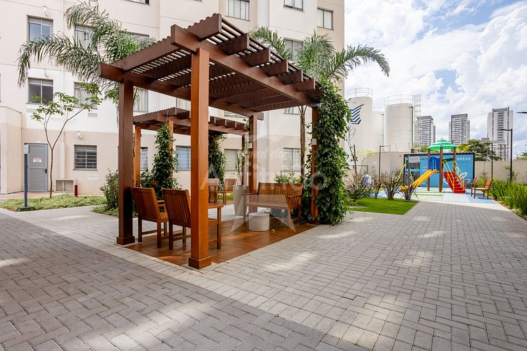 Apê de novela no 18º andar Allianz Parque