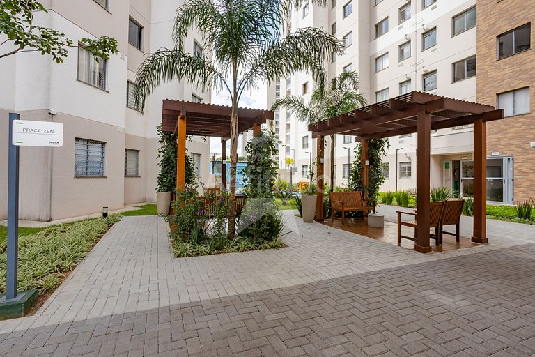 Apê de novela no 18º andar Allianz Parque