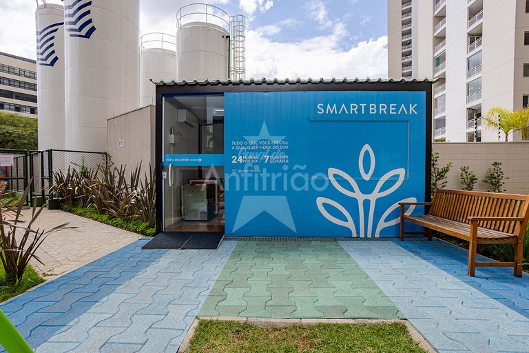 Apê de novela no 18º andar Allianz Parque