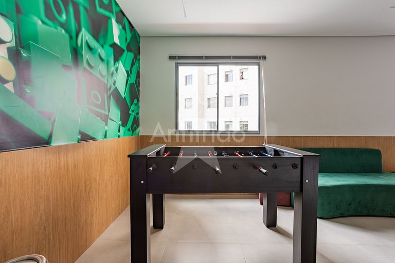 Apê de novela no 18º andar Allianz Parque