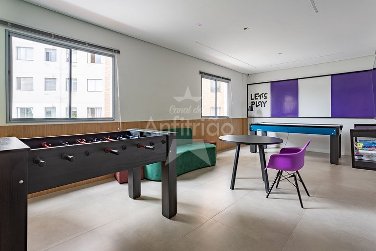 Apê de novela no 18º andar Allianz Parque