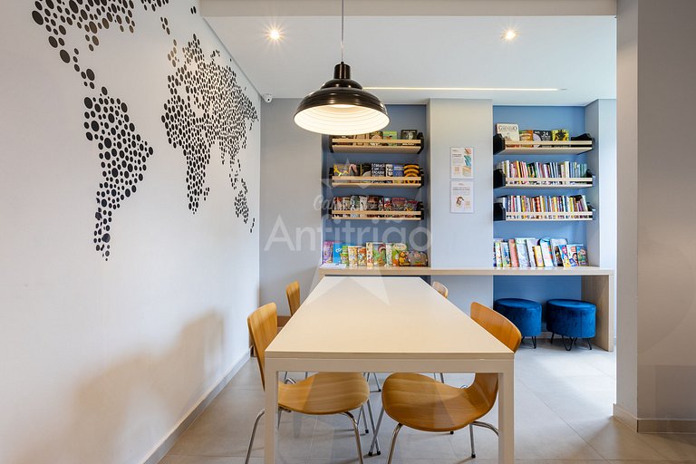 Apê de novela no 18º andar Allianz Parque