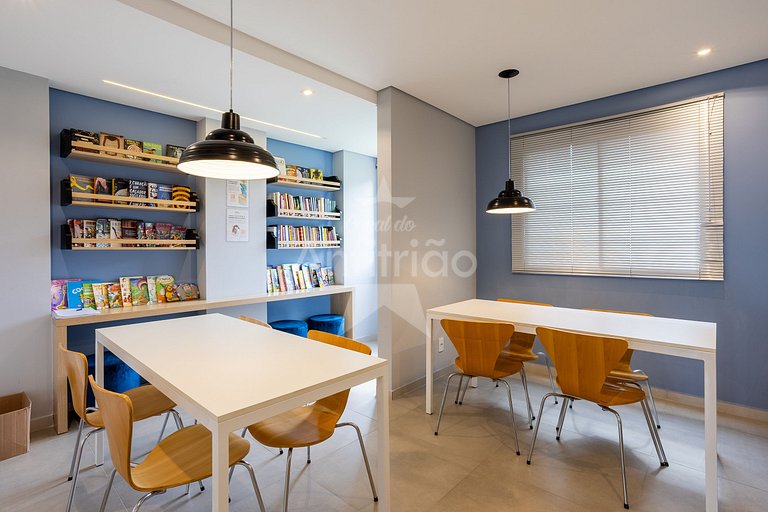 Apê de novela no 18º andar Allianz Parque