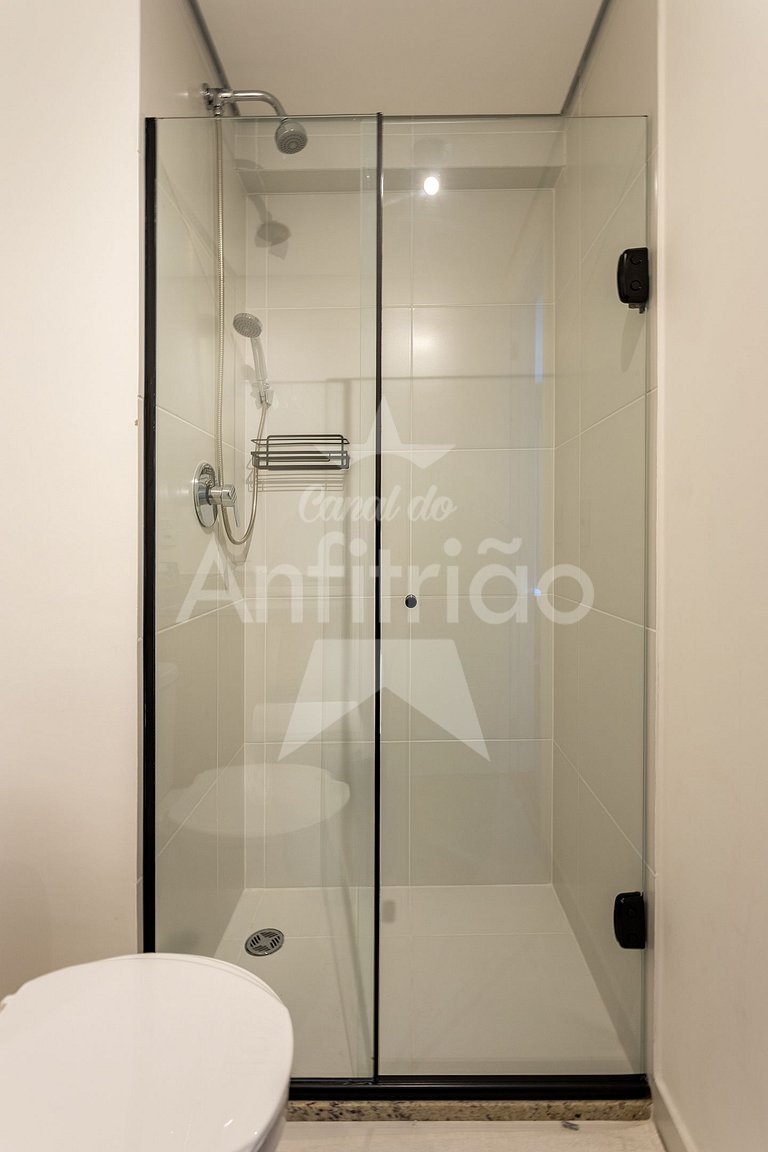 Studio 21° andar com super vista do alto + A/C