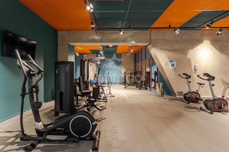 Studio 21° andar com super vista + ar condicionado