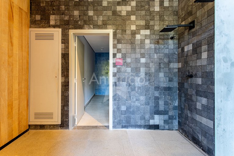 Studio 21° andar com super vista do alto + A/C