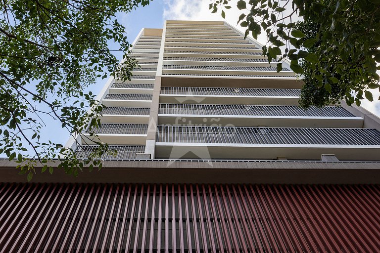 Studio na Liberdade com piscina, A/C e cowoking