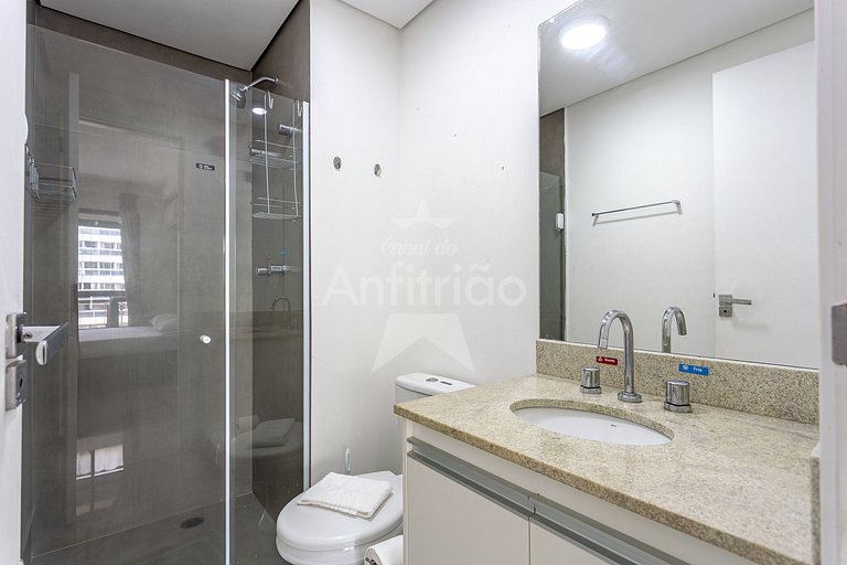 Studio Aurora com A/C próx ao metrô