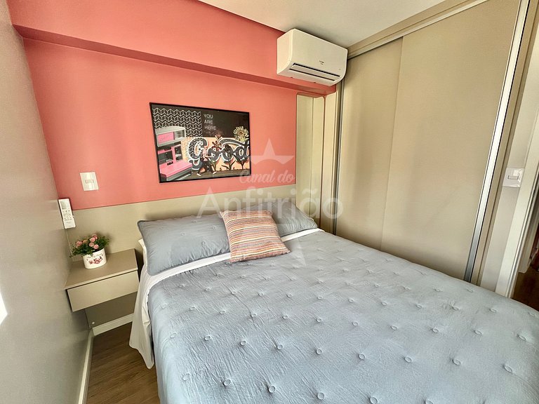 Apê 4º andar com ar a 500 m do Allianz Parque