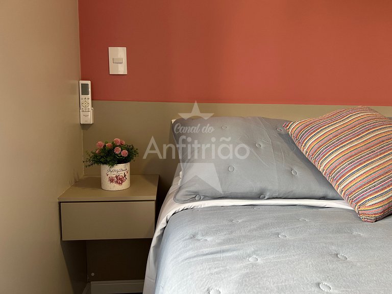 Apê 4º andar com ar a 500 m do Allianz Parque