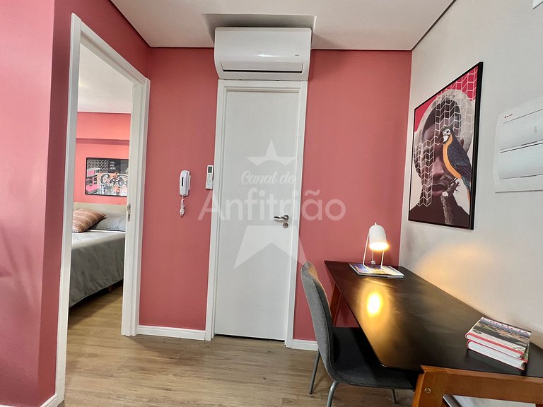 Apê 4º andar com ar a 500 m do Allianz Parque