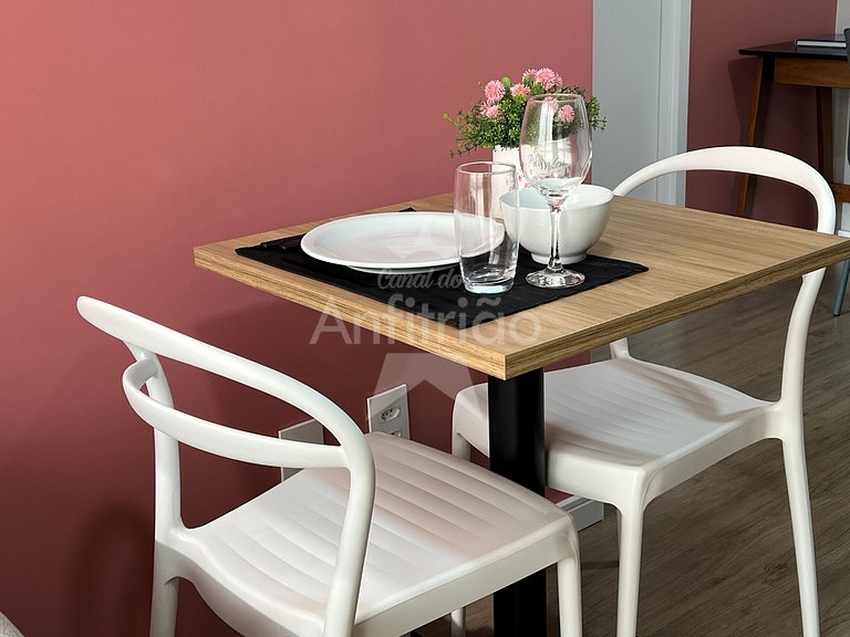 Apê 4º andar com ar a 500 m do Allianz Parque