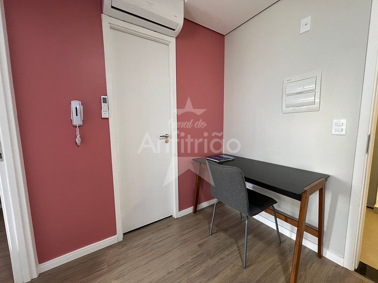 Apê 4º andar com ar a 500 m do Allianz Parque