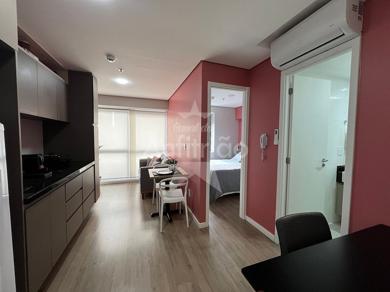 Apê 4º andar com ar a 500 m do Allianz Parque