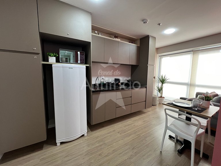 Apê 4º andar com ar a 500 m do Allianz Parque