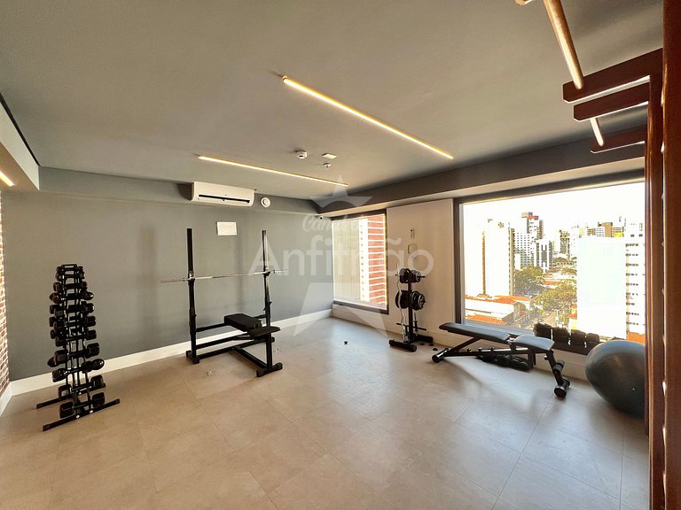 Apê Verdão no 4º andar com ar Allianz Parque