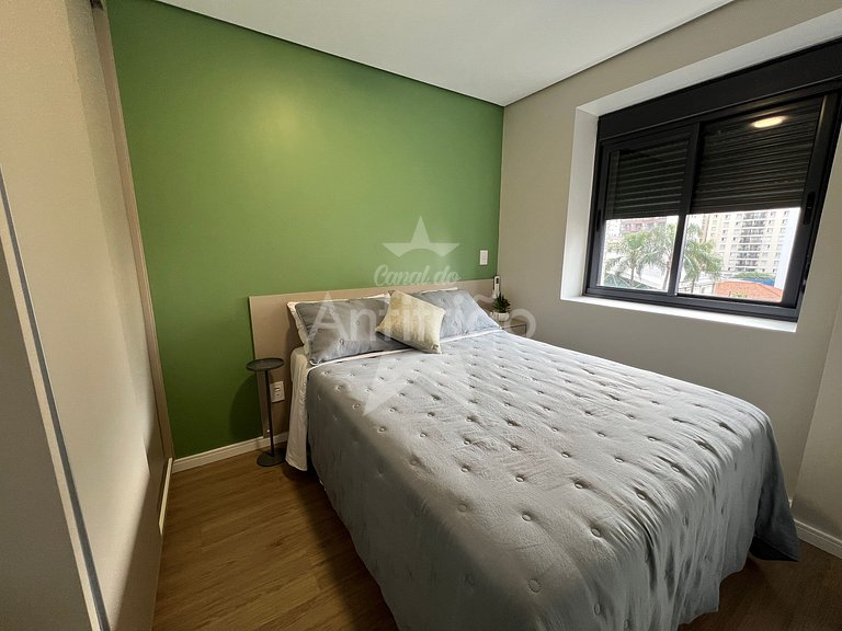 Apê Verdão no 4º andar com ar Allianz Parque