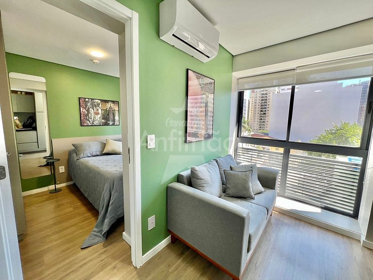 Apê Verdão no 4º andar com ar Allianz Parque