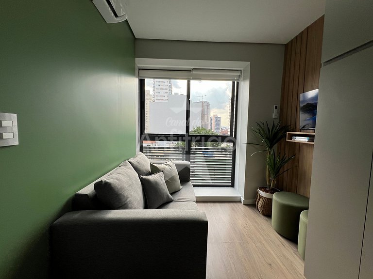 Apê Verdão no 4º andar com ar Allianz Parque