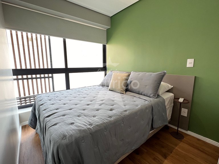 Apê lindinho com ar a 300 m do Allianz Parque